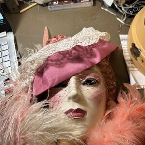 Jenny McClain Ceramic Mask - Numbered 1290/1500